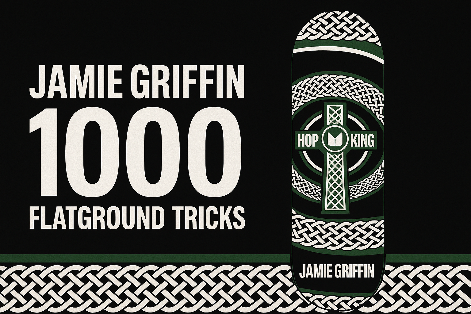 Jamie Griffin 1000 Flatground Tricks